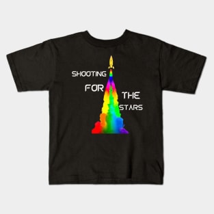 Shooting for the stars Kids T-Shirt